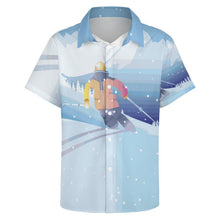 Charger l'image dans la galerie, Chemise Col Classique Coton Personnalisable Manches Courtes Homme