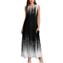 Charger l'image dans la galerie, Robe Longue Sans Manches Personnalisable : Maxi Dress Fluide & Slim