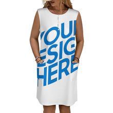 Charger l'image dans la galerie, Robe femme à poches gilet LM456 personnalisé avec photo texte prénom (conception une image)