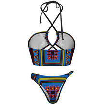 Charger l'image dans la galerie, Bikini Femme Personnalisable | Maillot de Bain Triangle Sexy & Brillant Été