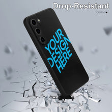 Charger l'image dans la galerie, Coque de protection pour téléphone portable en TPU Samsung S23 personnalisé avec photo texte prénom