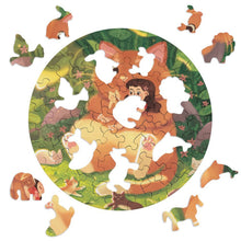 Charger l'image dans la galerie, Puzzle en Bois Forme Animal Personnalisé | Jeu Éducatif & Art Déco