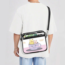 Charger l'image dans la galerie, Sac Bandoulière Transparent en PVC Personnalisable — Impression UV