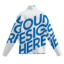 Charger l'image dans la galerie, Chemises décontracté en polaire à col montant MWL505 pour femme personnalisée avec prénom motif texte