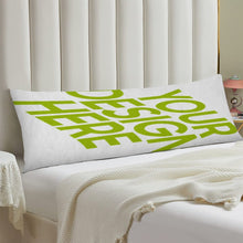 Charger l'image dans la galerie, Taie d'oreiller en polyester à longues bandes impression recto personnalisé avec photo texte prénom