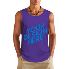 Charger l'image dans la galerie, Débardeur homme multicolore en coton imprimé double face BX personnalisé avec photo texte prénom