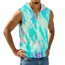Charger l'image dans la galerie, Sweat à capuche sans manches homme personnalisable
