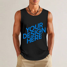 Charger l'image dans la galerie, Débardeur homme multicolore en coton imprimé double face BX personnalisé avec photo texte prénom