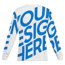 Charger l'image dans la galerie, T-shirt homme en soie glacée à séchage rapide col V irrégulier MWL698 personnalisé avec photo texte prénom (conception une image)