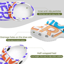 Charger l'image dans la galerie, Chaussures enfant à trous personnalisé avec photo texte prénom