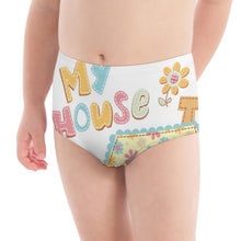 Charger l'image dans la galerie, Culotte Fillette Soie de Lait | Confort Doux & Personnalisable | Tailles 4-16 Ans