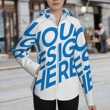 Charger l'image dans la galerie, Veste slim femme MWL478 personnalisé avec photo texte prénom (conception une image)