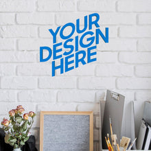 Charger l'image dans la galerie, Décoration creuse en fer (noir) personnalisé avec photo texte prénom