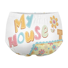 Charger l'image dans la galerie, Culotte Fillette Soie de Lait | Confort Doux & Personnalisable | Tailles 4-16 Ans