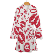 Charger l'image dans la galerie, Peignoir Kimono Satiné Personnalisé | Robe de Chambre Mariée & Spa