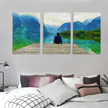 Charger l'image dans la galerie, Ouvrez Votre Horizon : Tableau Triptyque Personnalisé