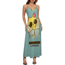 Charger l'image dans la galerie, Robe Longue Personnalisée en Soie de Lait | Cadeau Femme Unique