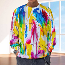 Charger l'image dans la galerie, Sweat-shirt pull homme A27H personnalisé avec photo texte prénom (conception une image)