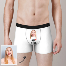 Charger l'image dans la galerie, Slip de bain / Boxer de bain / Caleçon de bain homme DN003 personnalisé avec photo logo motif texte (conception une image)