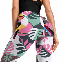 Charger l'image dans la galerie, pantalon de yoga pour femme legging sport SY010 personnalisé avec texte motif photo (conception multi-images)