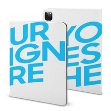 Charger l'image dans la galerie, Étui coque de protection iPad (modèle des livres) personnalisé avec photo logo motif texte