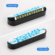Charger l'image dans la galerie, Plaque de stationnement en plastique personnalisé avec image et texte