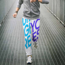 Charger l'image dans la galerie, Pantalon de survêtement homme à la mode grande taille 4T24 personnalisé avec photo logo texte motif (Impression des multi-images)