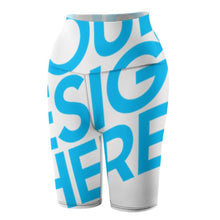 Charger l'image dans la galerie, Impression des multi-images Legging/short de yoga décontracté taille haute femme Y10B personnalisé avec photo motif logo texte