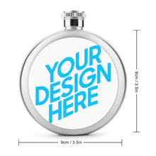 Charger l'image dans la galerie, Flasque de vin / bouteille de vin (Autocollant Acrylique) personnalisée avec photo texte logo motif