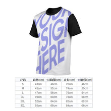 Charger l'image dans la galerie, T-shirt tee shirt à manches courtes homme imprimé sur le devant personnalisé avec photo logo texte motif