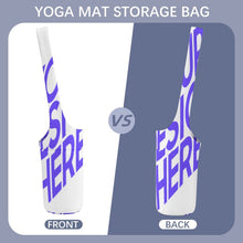 Charger l'image dans la galerie, Sac pour tapis de yoga polyvalent avec poches grande capacité personnalisé avec photo motif texte