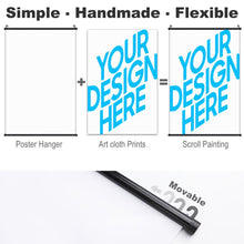 Charger l'image dans la galerie, Affiche murale de haute qualité à impression complète personnalisée avec photo motif texte