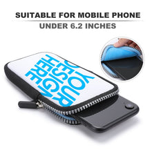 Charger l'image dans la galerie, Sac téléphone portable pour femme homme personnalisé avec photo texte prénom