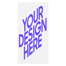 Charger l'image dans la galerie, Serviette de plage grande taille en velours double face 160 x 80 cm personnalisé avec photo texte prénom