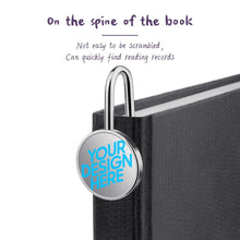 Charger l'image dans la galerie, Marque-page / signet en métal BG1613011 Personnalisé avec photo et logo