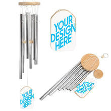 Charger l'image dans la galerie, Carillon éolien / Carillon à vent Métal impression personnalisé avec photo motif logo texte