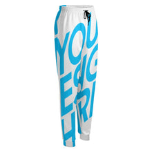 Charger l'image dans la galerie, Pantalon de survêtement sport jogging femme personnalisée avec photo texte motif à impression complète (impression d'image unique)
