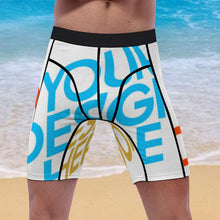Charger l'image dans la galerie, Sous-vêtement short de sport homme K40 personnalisé avec photo et texte (Conception multi-images)