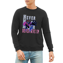 Charger l'image dans la galerie, Sweat ample à col rond et épaules tombantes pour les hommes A-071 Personnalisé