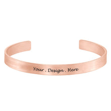 Charger l'image dans la galerie, Bracelets manchette ouvert en argent sterling 925 pour femmes / hommes S0009 gravure personnalisé avec texte prénom
