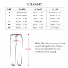 Charger l'image dans la galerie, Pantalon de survêtement sport jogging femme personnalisée avec photo texte motif à impression complète (impression d'image unique)