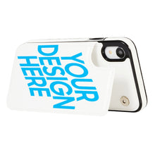 Charger l'image dans la galerie, Coque Housse Flip TPU Cuir iPhone XR Apple personnalisée avec photo