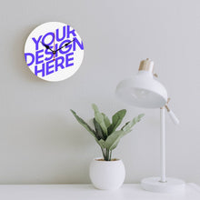 Charger l'image dans la galerie, Horloge murale en bois pas d'échelle personnalisée avec photo image logo motif texte