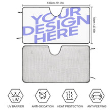 Charger l'image dans la galerie, Pare-soleil voiture de pare-brise personnalisé avec texte photo logo
