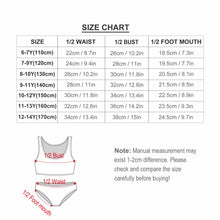 Charger l'image dans la galerie, Bikini fille bustier avec détails à nouer sur les épaules (2 pièces) NT022 personnalisé avec  photo texte logo (conception multi-images)