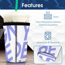 Charger l'image dans la galerie, Manchon pour Tasse Réutilisable 3 Pièces Personnalisé avec Photo Logo Motif Texte