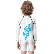 Charger l'image dans la galerie, Maillot de bain une pièce garçon BT001 personnalisé avec photos prénom