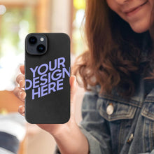 Charger l'image dans la galerie, Coque en TPU pour iPhone 14 / 14 Plus / Coque de protection pour iPhone 14 Pro / 14 Pro Max 3C0705124 Impression complète personnalisée d'une image avec texte de motif de logo photo