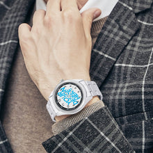 Charger l'image dans la galerie, Montre bracelet en acier personnalisée inoxydable avec photo texte