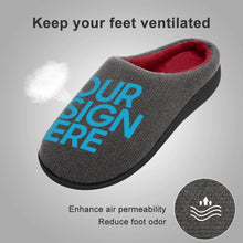 Charger l'image dans la galerie, Chaussons coton pour femmes personnalisées automne et hiver style maison FS0807010